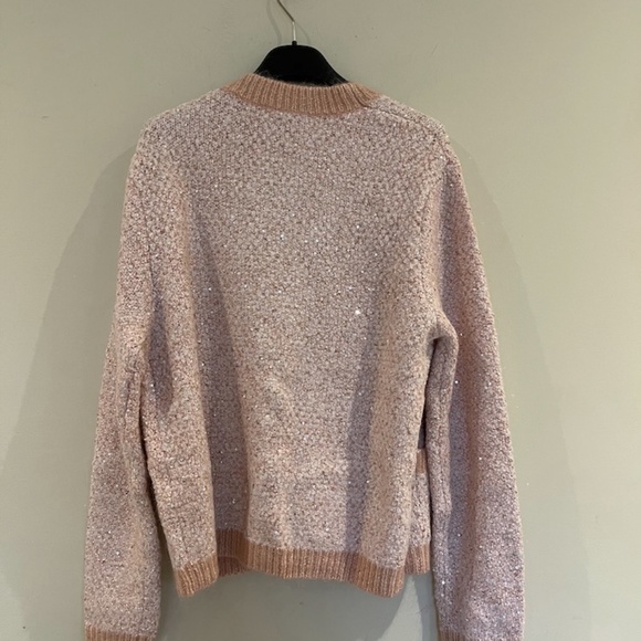 Maje DECORATIVE KNIT CARDIGAN Sz US8 - Picture 6 of 13